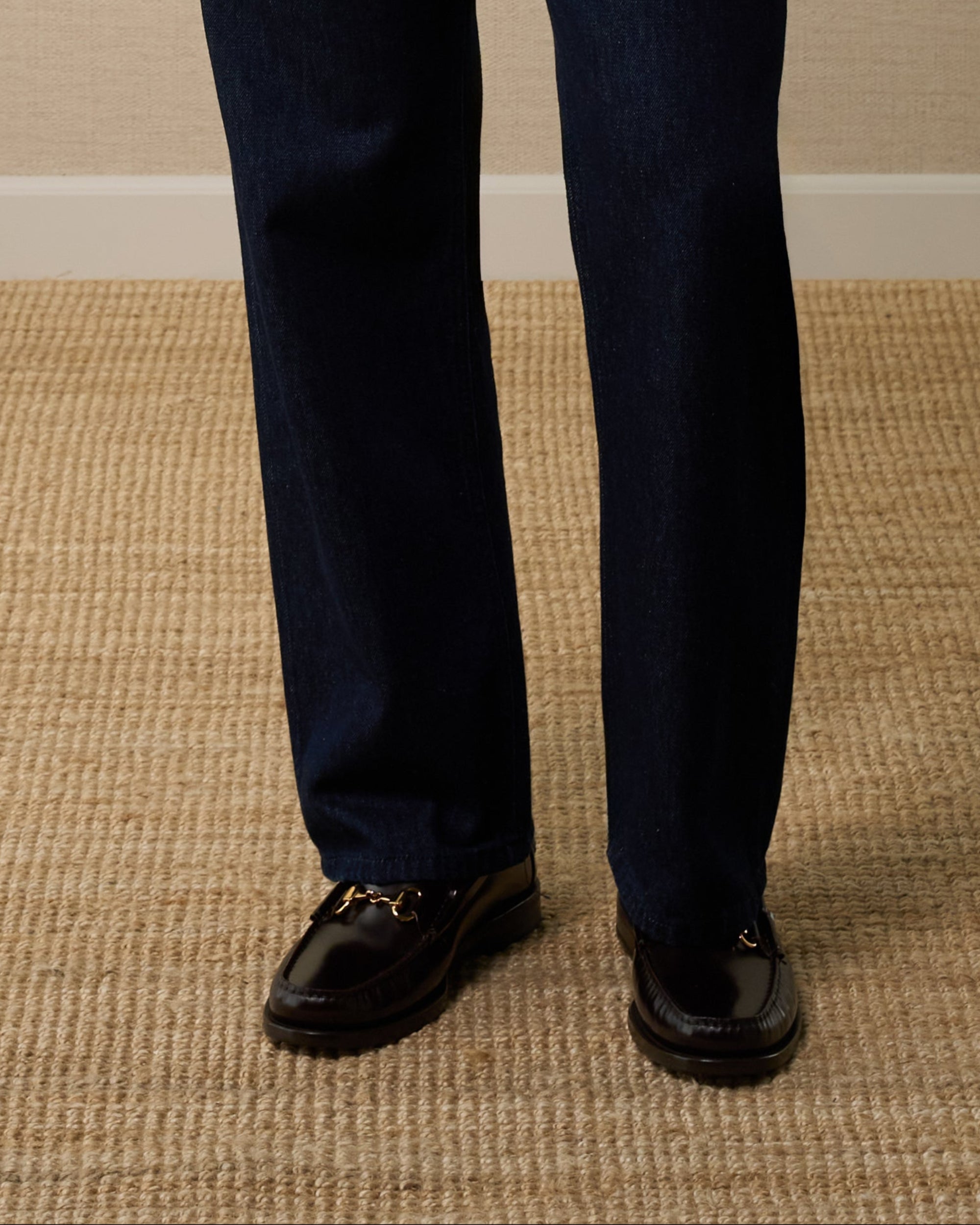 Raiser, Horsebit Penny Loafers - Burgundy Brown Smooth Leather | Lined Classic Collection
