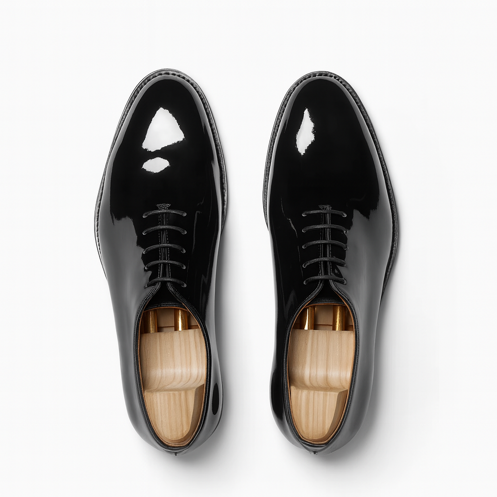 Drottningholm – Black Patent Leather