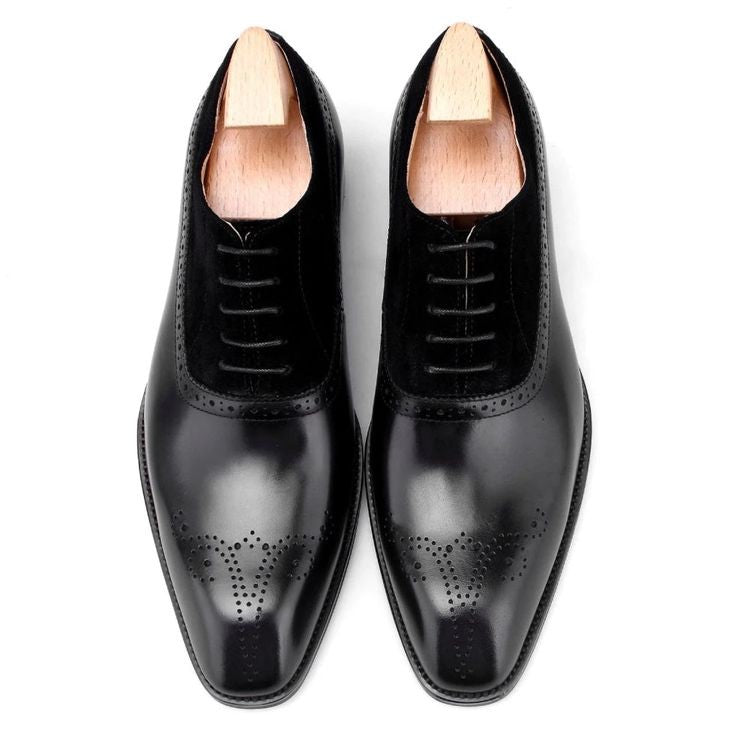 Shop the Best: Suede Leather Lace-Up Shoes for Men | Handmade Quality