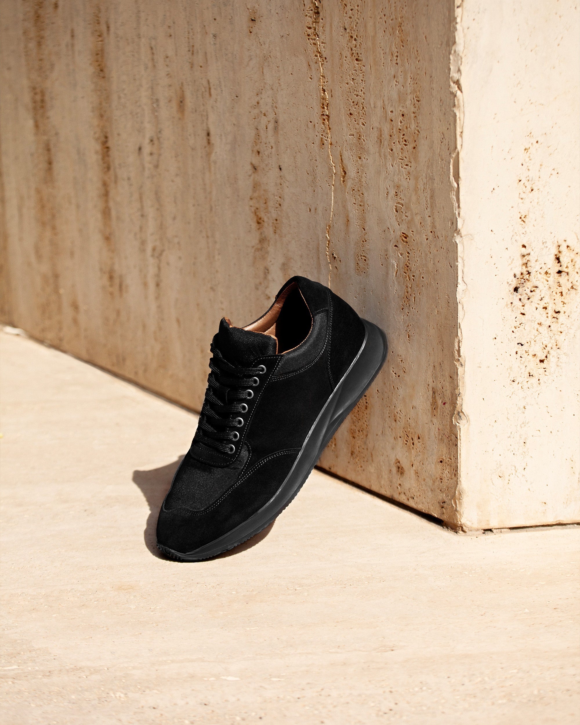 Stensund – Black Suede