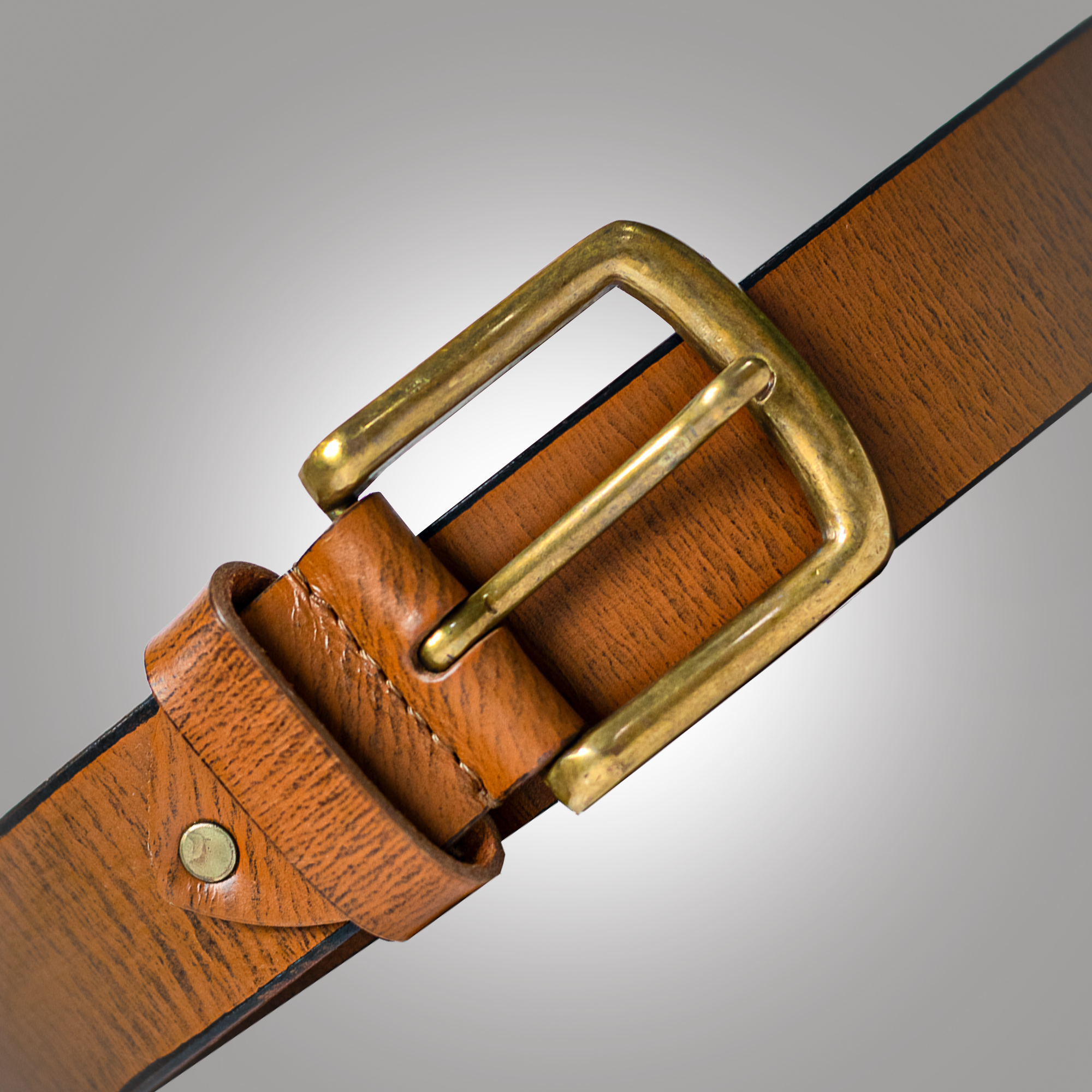Classic Brown Leather Belt: Style & Durability Combined