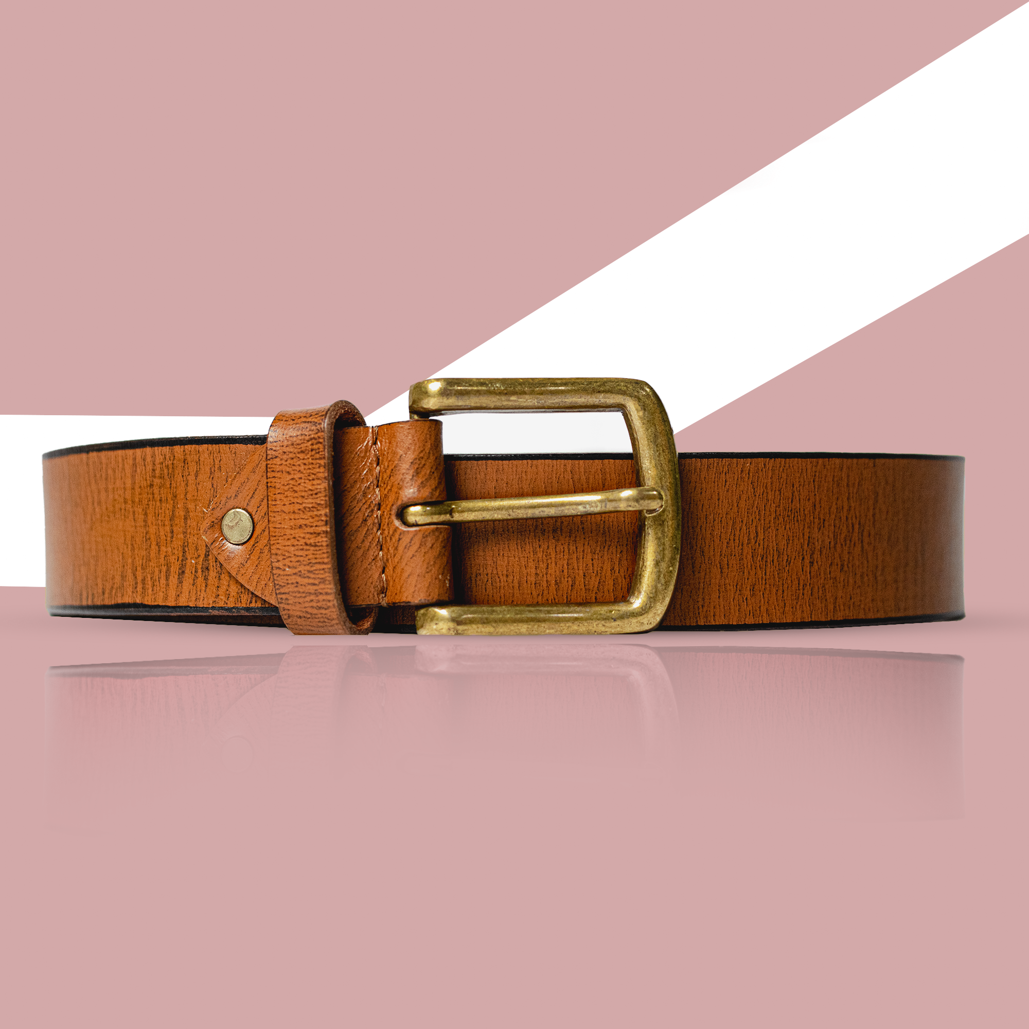 Classic Brown Leather Belt: Style & Durability Combined