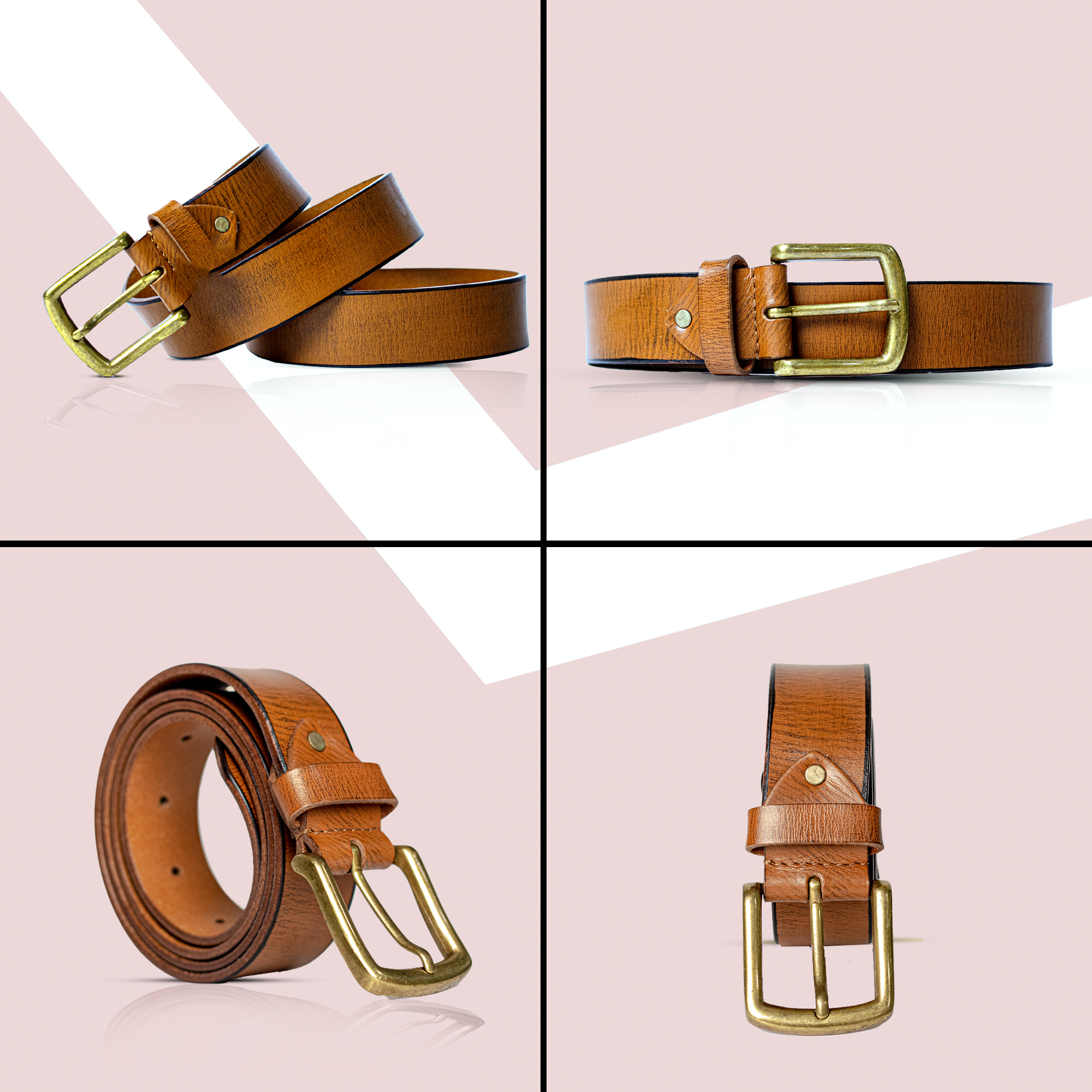 Classic Brown Leather Belt: Style & Durability Combined