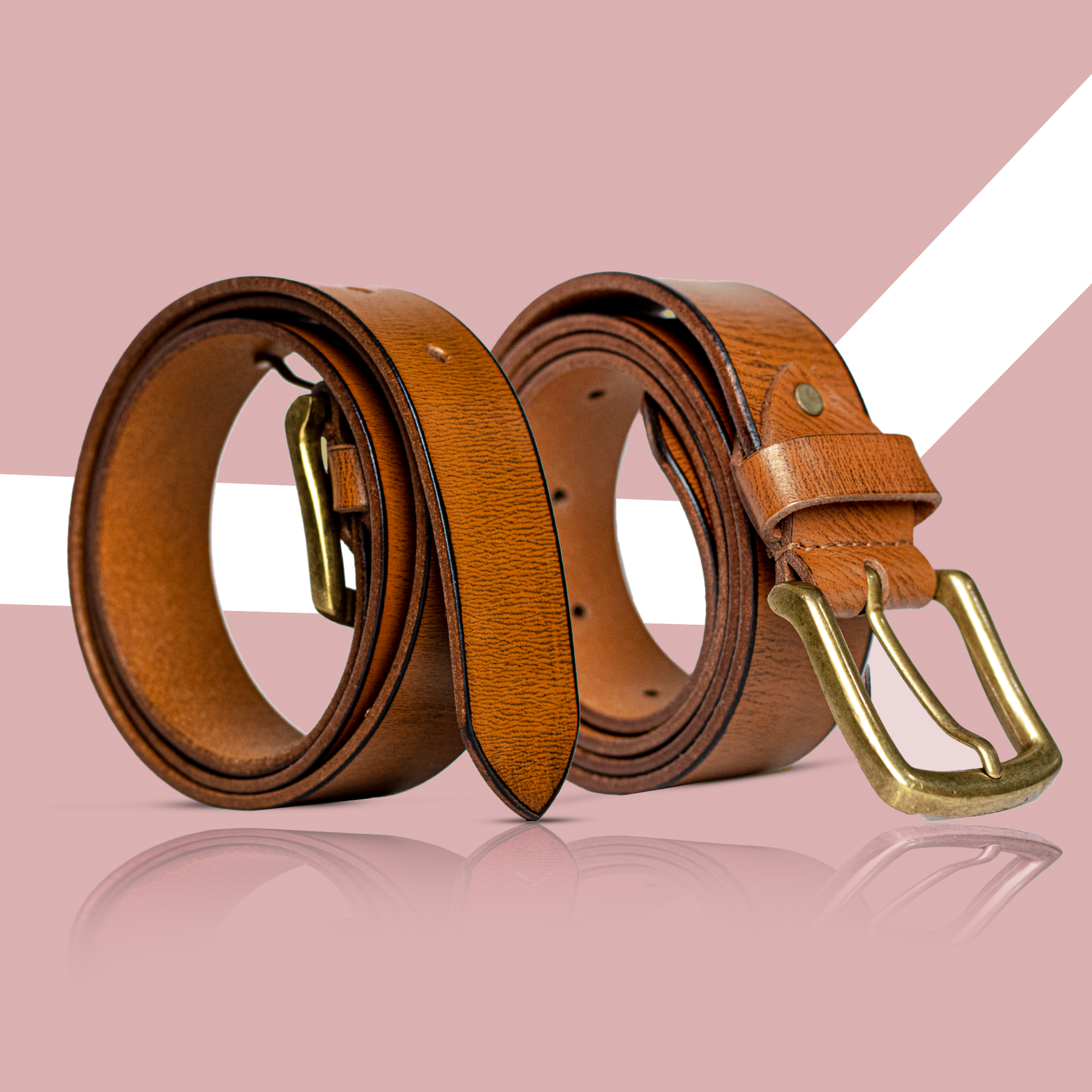 Classic Brown Leather Belt: Style & Durability Combined
