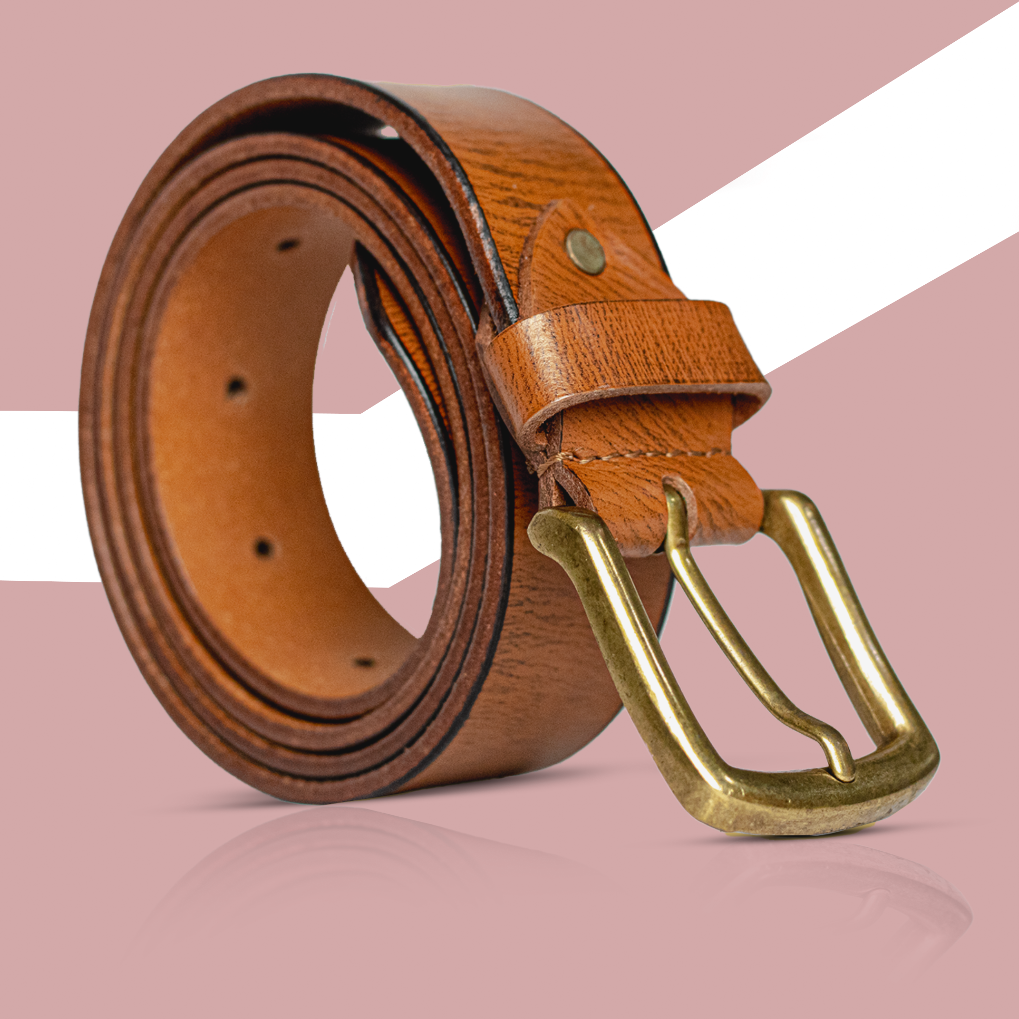 Classic Brown Leather Belt: Style & Durability Combined