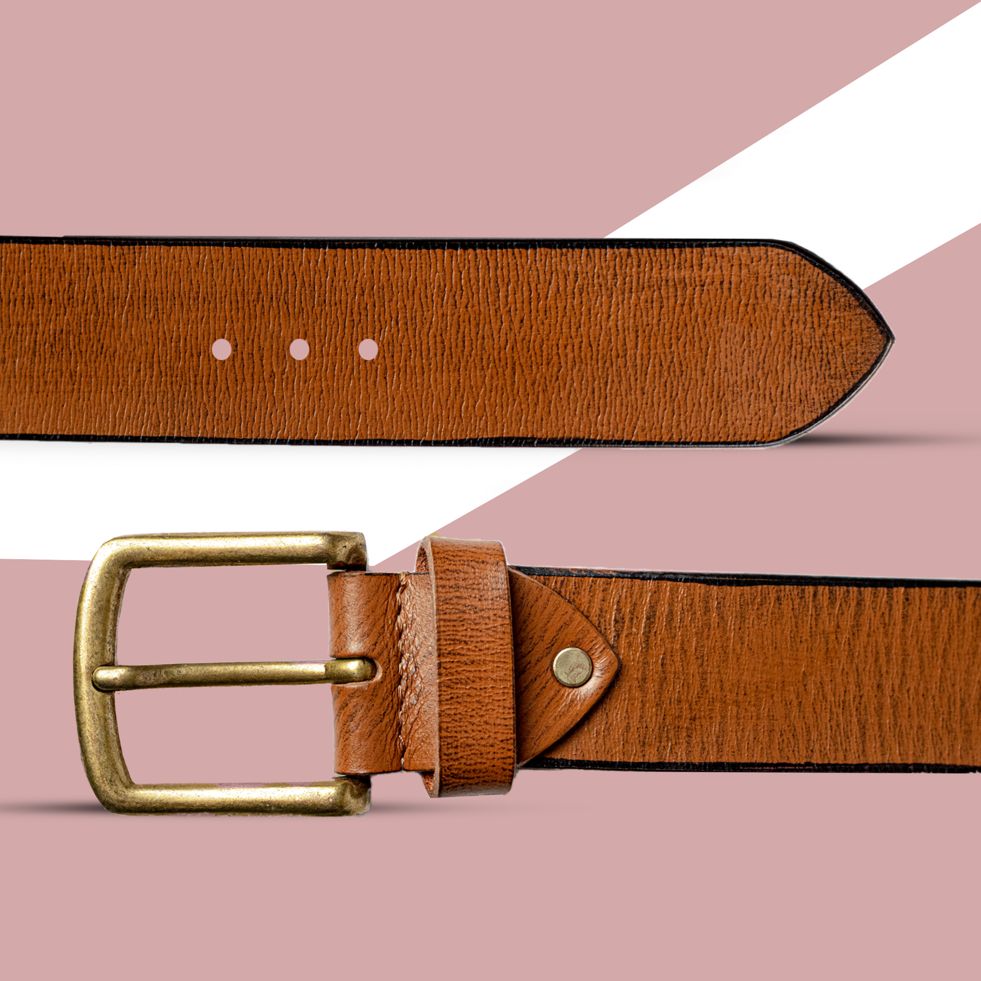 Classic Brown Leather Belt: Style & Durability Combined