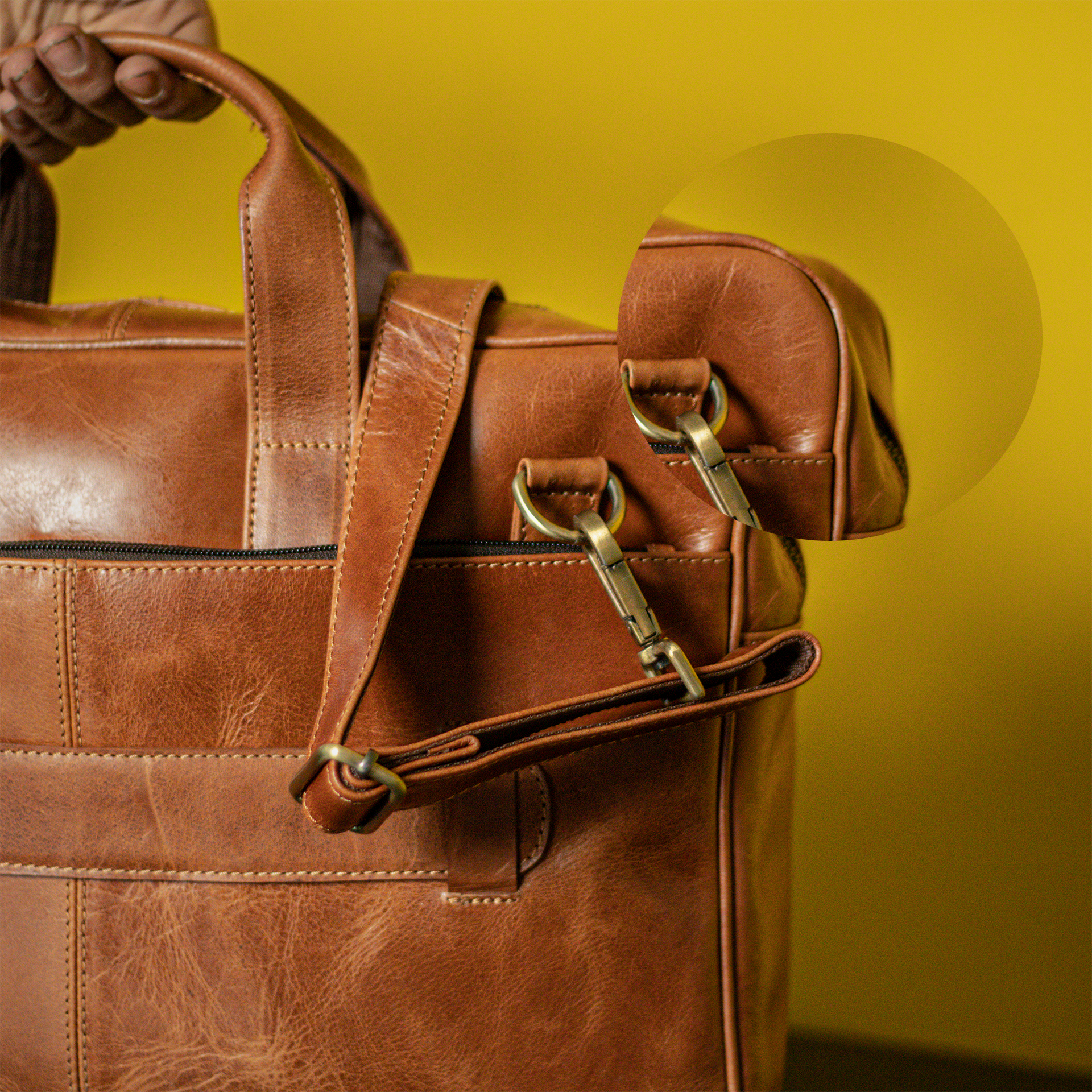 Modern Professionalism: Men's Office Handbag for Success