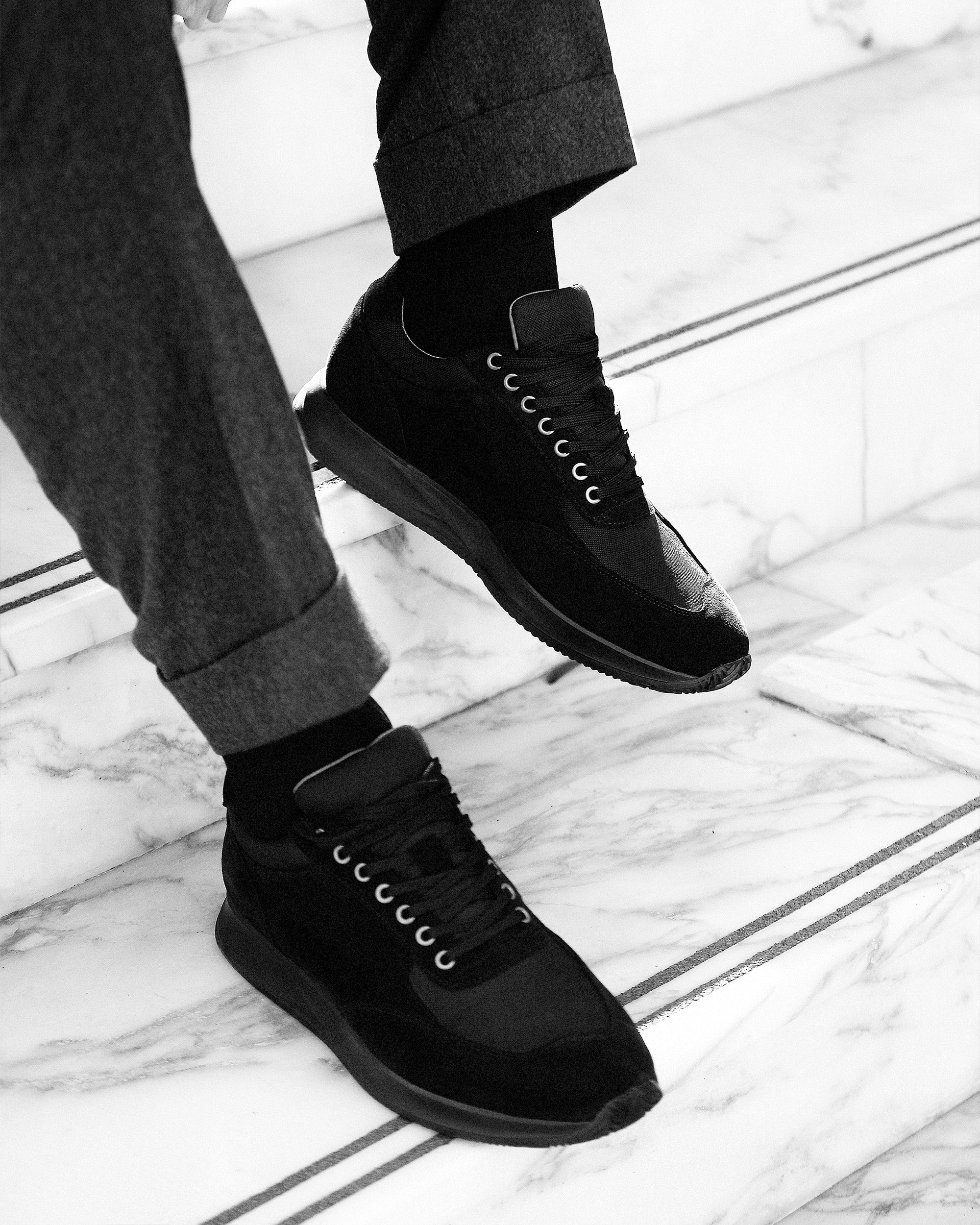 Stensund – Black Suede