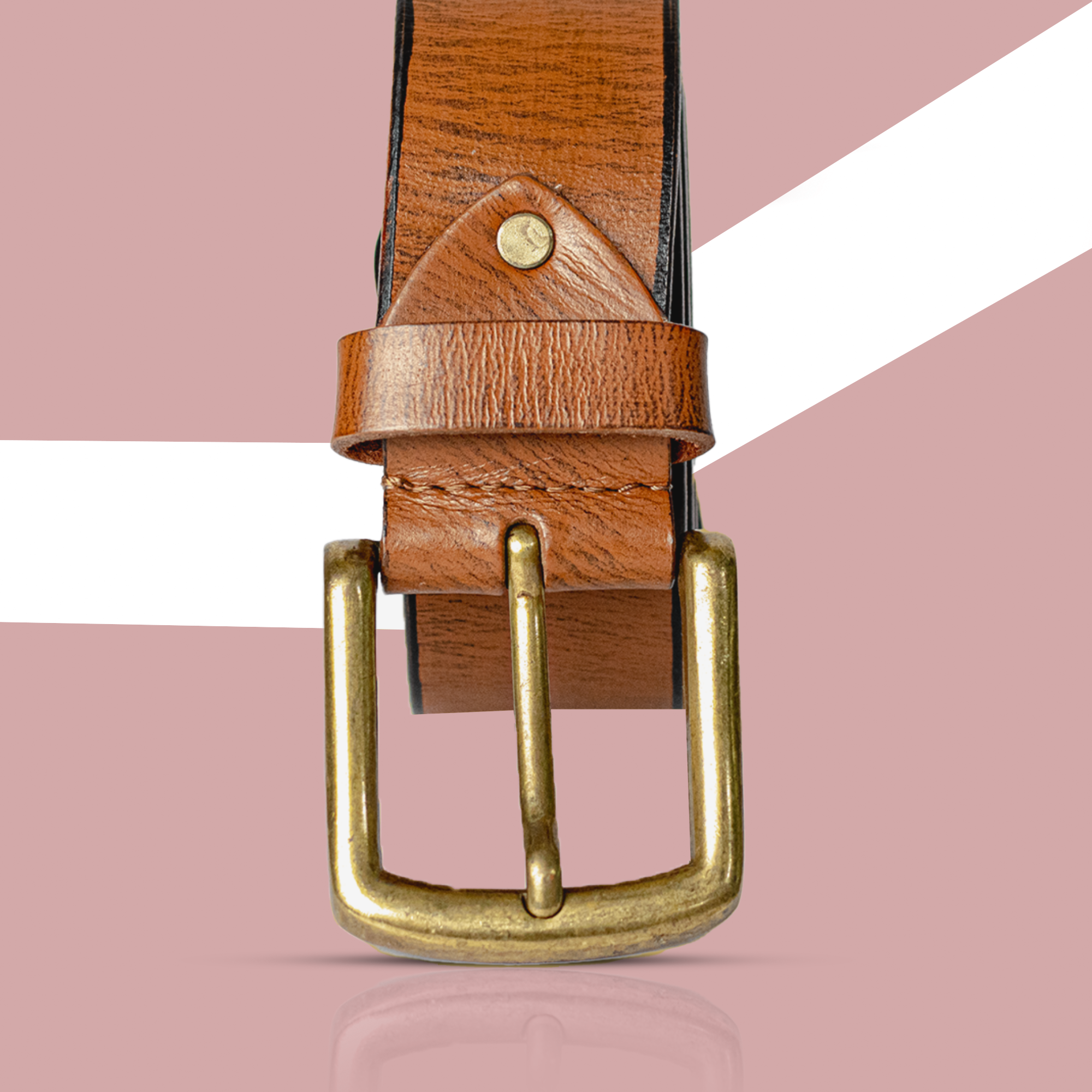 Classic Brown Leather Belt: Style & Durability Combined