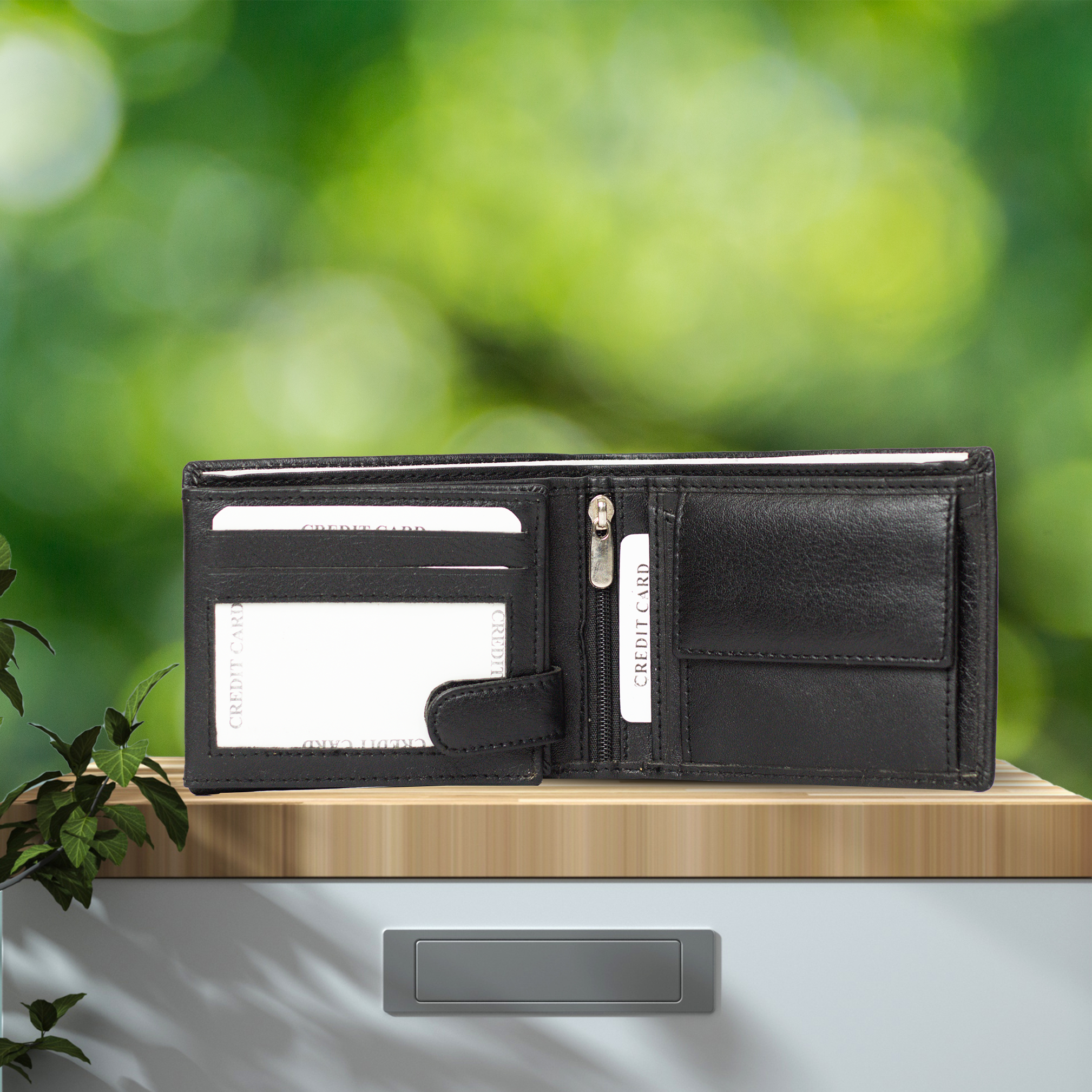 Sleek RFID-Protected Wallets: Style and Security Combined